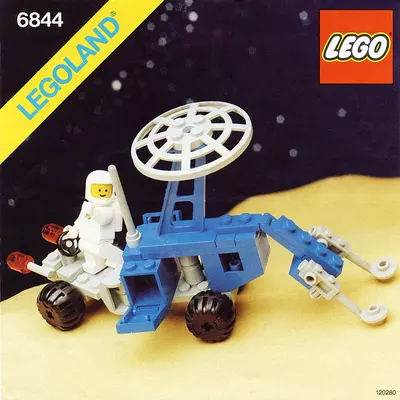 LEGO Space 6844 Explorer vehicle set