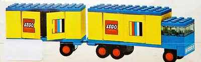 LEGO LEGOLAND 685 Legoland Truck with Trailer set
