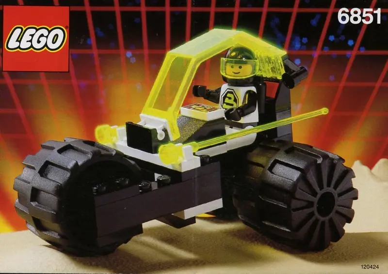 LEGO Space 6851 Tri-Wheeled Tyrax set