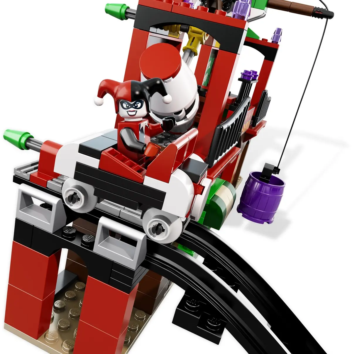 LEGO DC Comics Super Heroes 6857 The Dynamic Duo Funhouse Escape set, image 4
