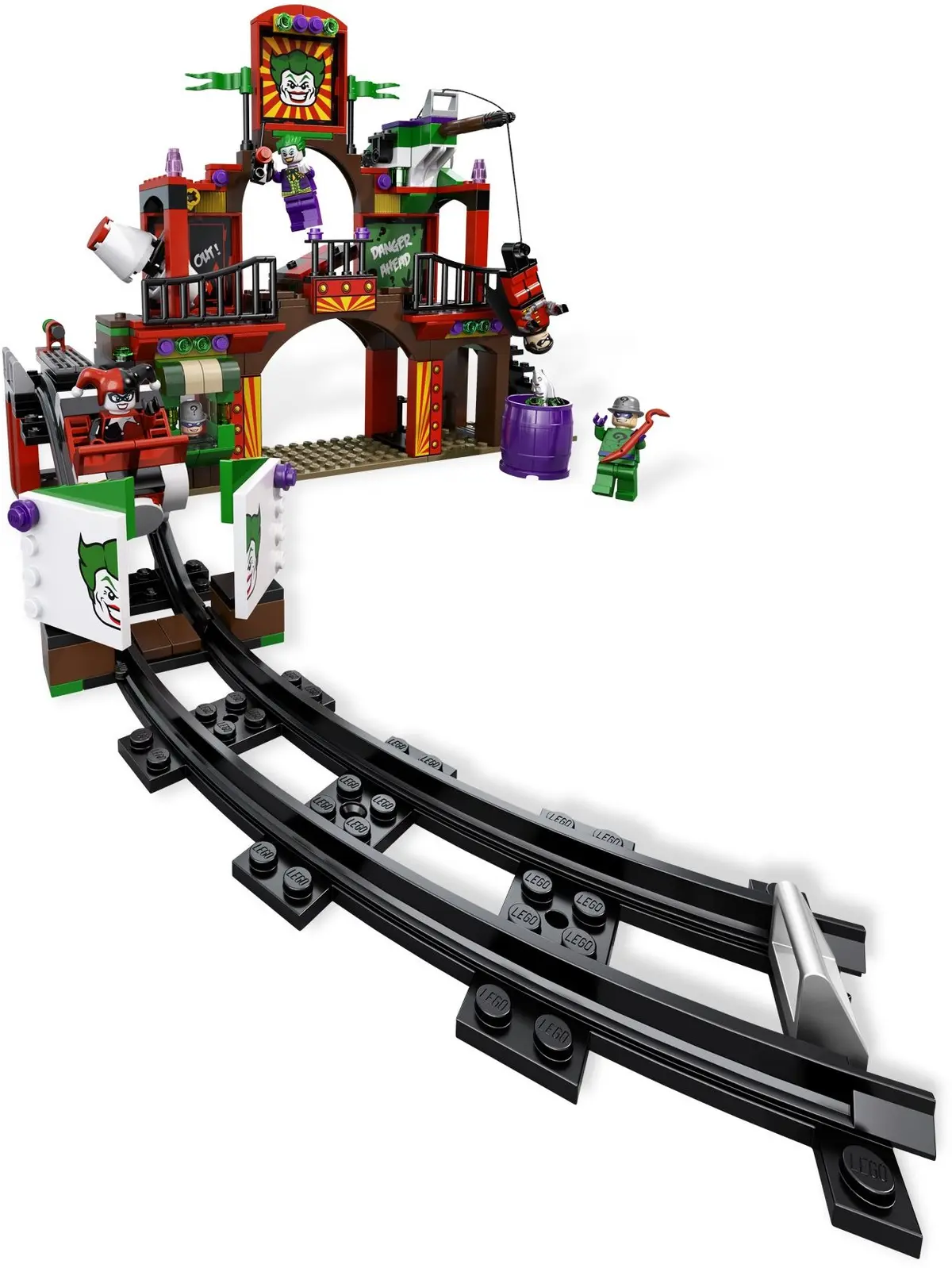 LEGO DC Comics Super Heroes 6857 The Dynamic Duo Funhouse Escape set, image 3