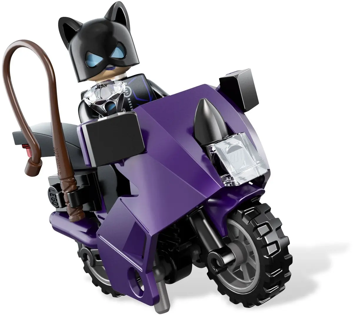 LEGO DC Comics Super Heroes 6858 Catwoman Catcycle City Chase set, image 4