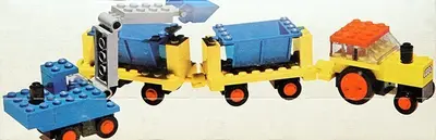 LEGO LEGOLAND 686 Digger and Tippers set, image 2