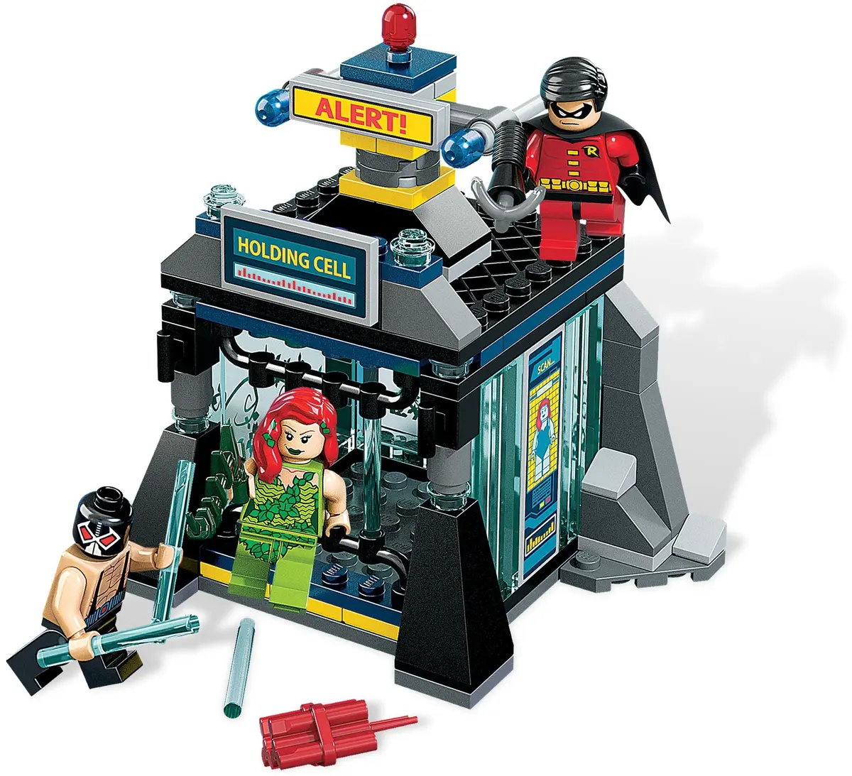 LEGO DC Comics Super Heroes 6860 The Batcave set, image 4