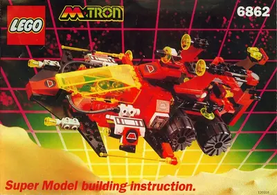 LEGO Space 6862 Secret M:Tron Space Voyager set