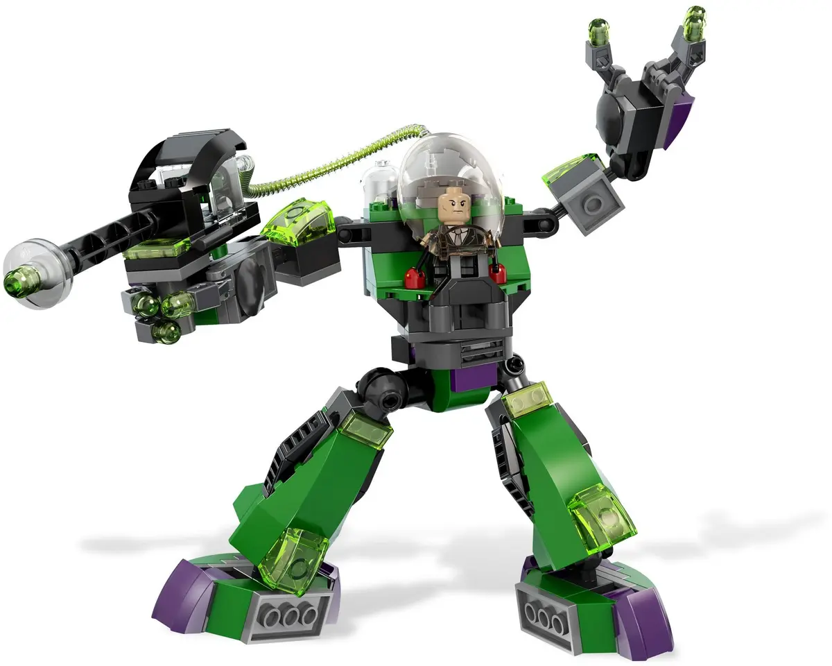 LEGO DC Comics Super Heroes 6862 Superman vs. Power Armor Lex set, image 5