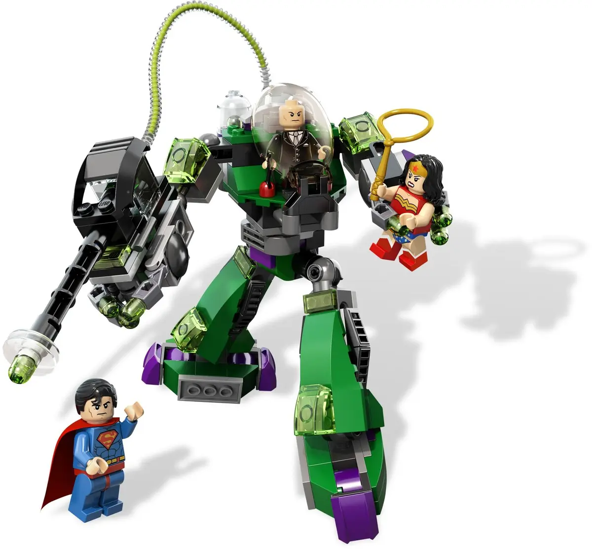 LEGO DC Comics Super Heroes 6862 Superman vs. Power Armor Lex set