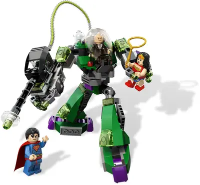 LEGO DC Comics Super Heroes 6862 Superman vs. Power Armor Lex set