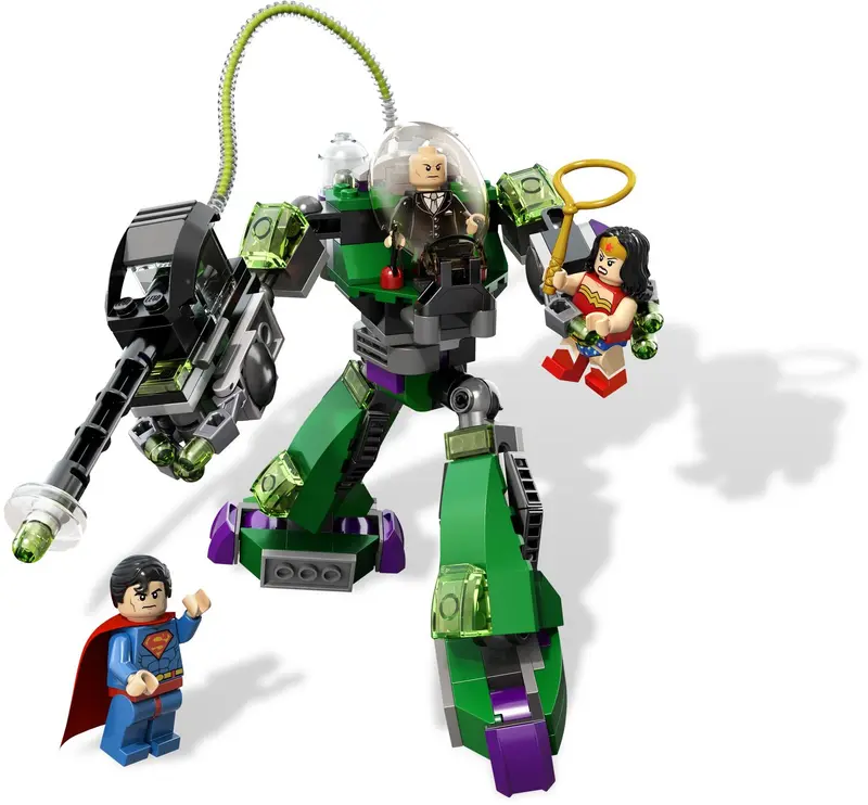 LEGO DC Comics Super Heroes 6862 Superman vs. Power Armor Lex set
