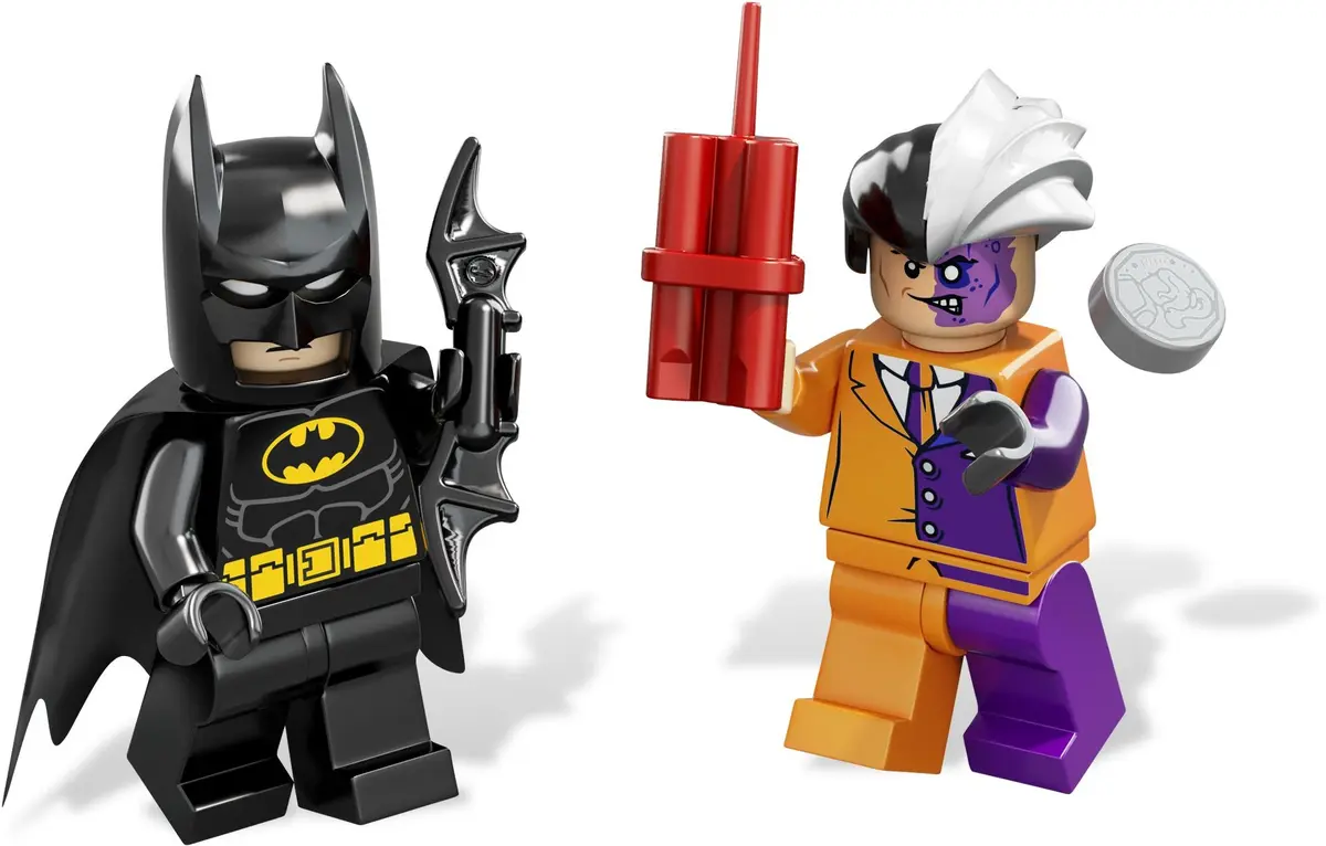 LEGO DC Comics Super Heroes 6864 Batmobile and the Two-Face Chase set, image 5