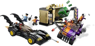LEGO DC Comics Super Heroes 6864 Batmobile and the Two-Face Chase set