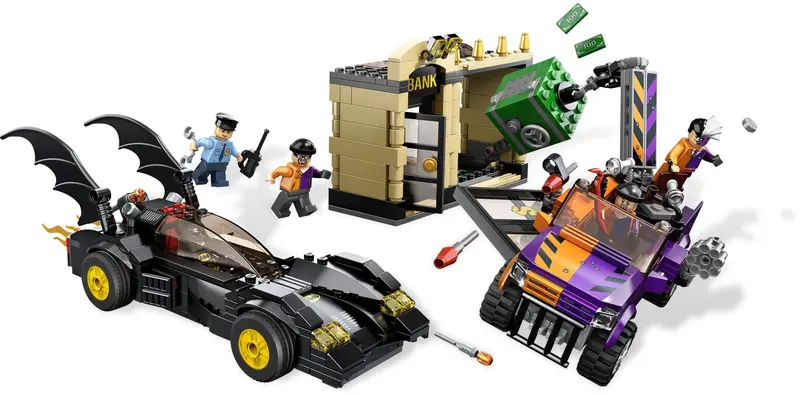 LEGO DC Comics Super Heroes 6864 Batmobile and the Two-Face Chase set