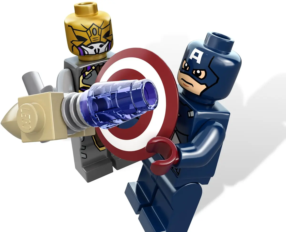 LEGO Marvel Super Heroes 6865 Captain America's Avenging Cycle set, image 4