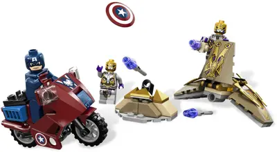 LEGO Marvel Super Heroes 6865 Captain America's Avenging Cycle set