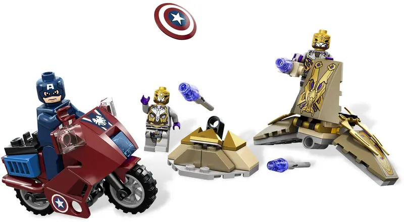 LEGO Marvel Super Heroes 6865 Captain America's Avenging Cycle set