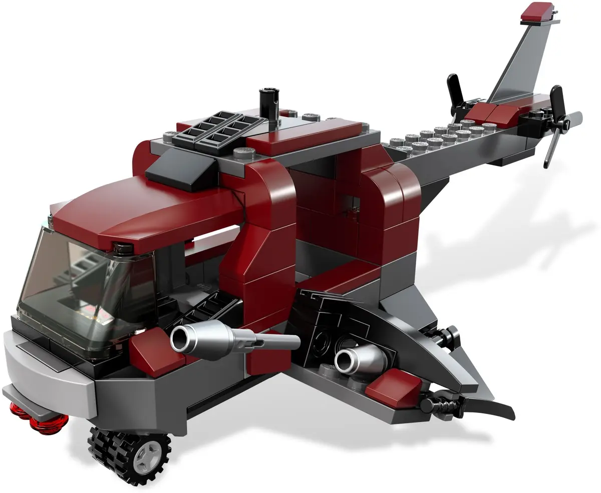 LEGO Marvel Super Heroes 6866 Wolverine's Chopper Showdown set, image 4