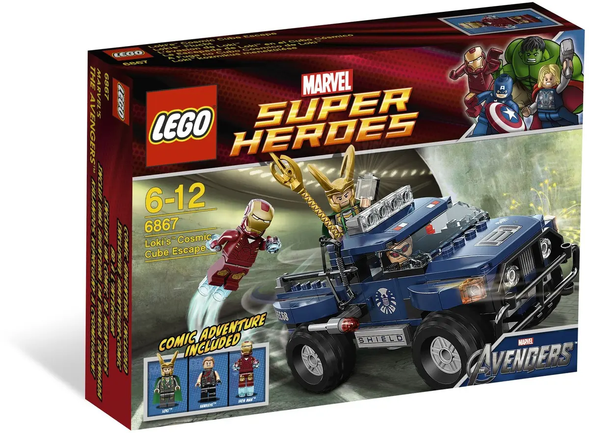 LEGO Marvel Super Heroes 6867 Loki's Cosmic Cube Escape set, image 2