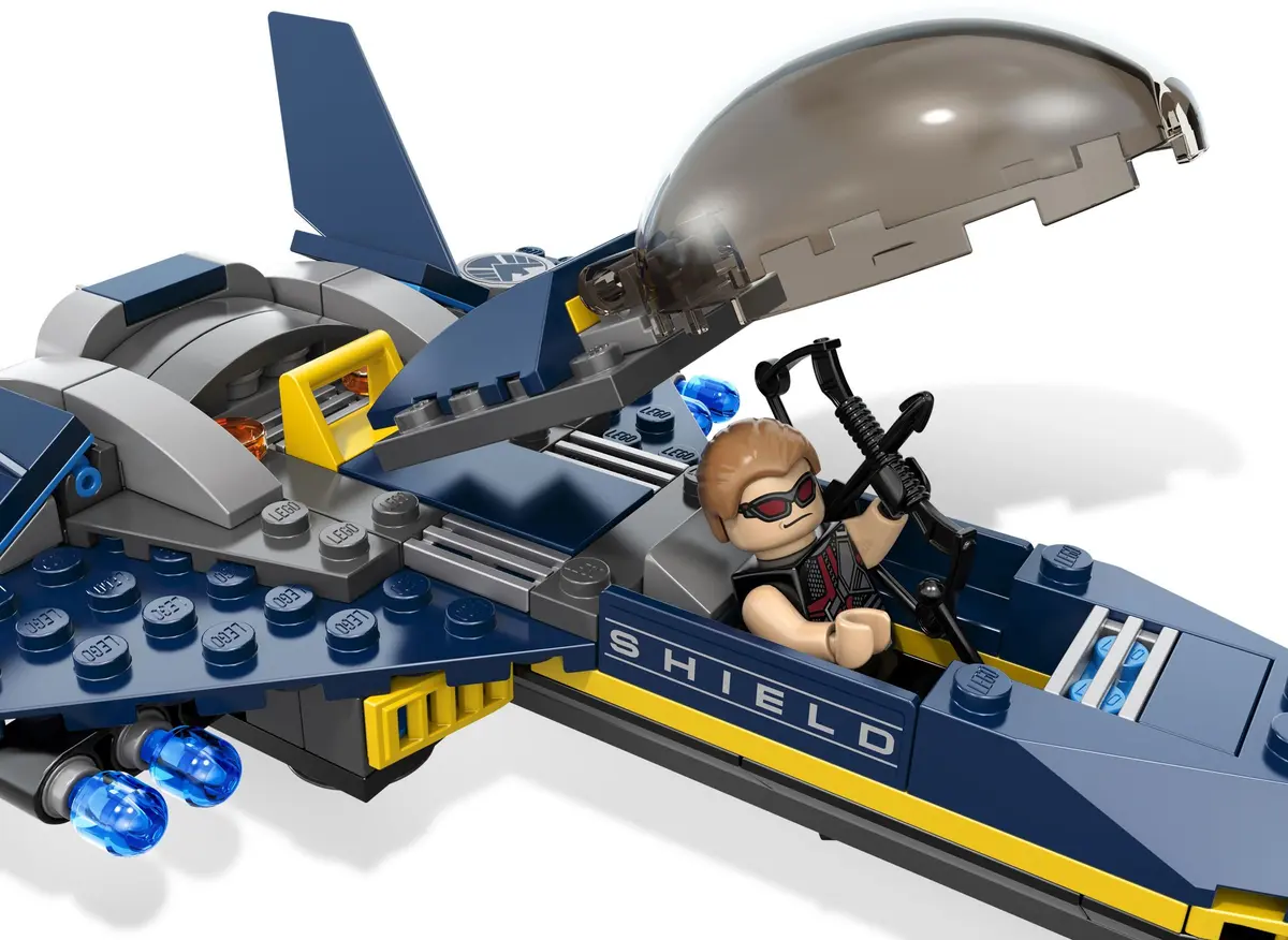 LEGO Marvel Super Heroes 6868 Hulk's Helicarrier Breakout set, image 3