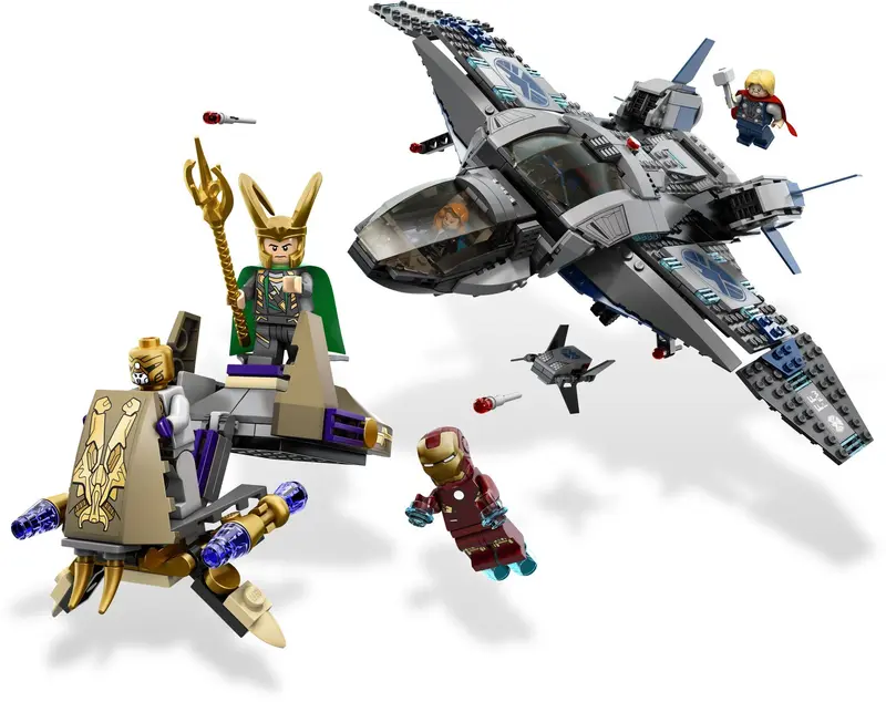 LEGO Marvel Super Heroes 6869 Quinjet Aerial Battle set