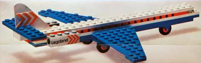 LEGO LEGOLAND 687 Caravelle Aeroplane set