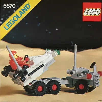 LEGO Space 6870 Space Probe Launcher set