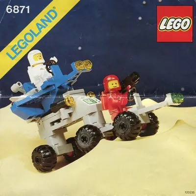 LEGO Space 6871 Star Patrol Launcher set