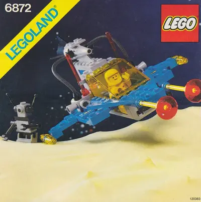 LEGO Space 6872 Xenon X-Craft set