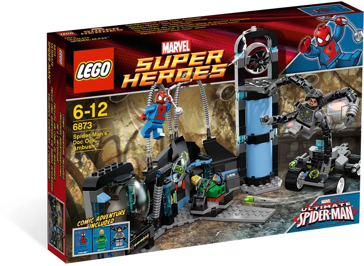 LEGO Marvel Super Heroes 6873 Spider-Man's Doc Ock Ambush set, image 2