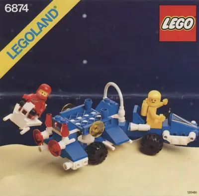 LEGO Space 6874 Moonrover set