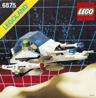 LEGO Space 6875 Hovercraft set