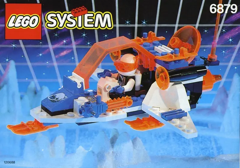 LEGO Space 6879 Blizzard Baron set