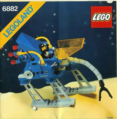 LEGO Space 6882 Walking Astro Grappler set