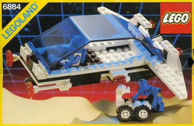 LEGO Space 6884 Hyper Pod explorer set
