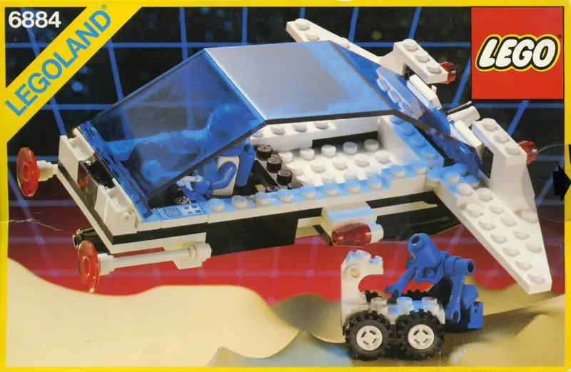 LEGO Space 6884 Hyper Pod explorer set