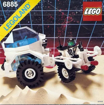 LEGO Space 6885 Crater Crawler set