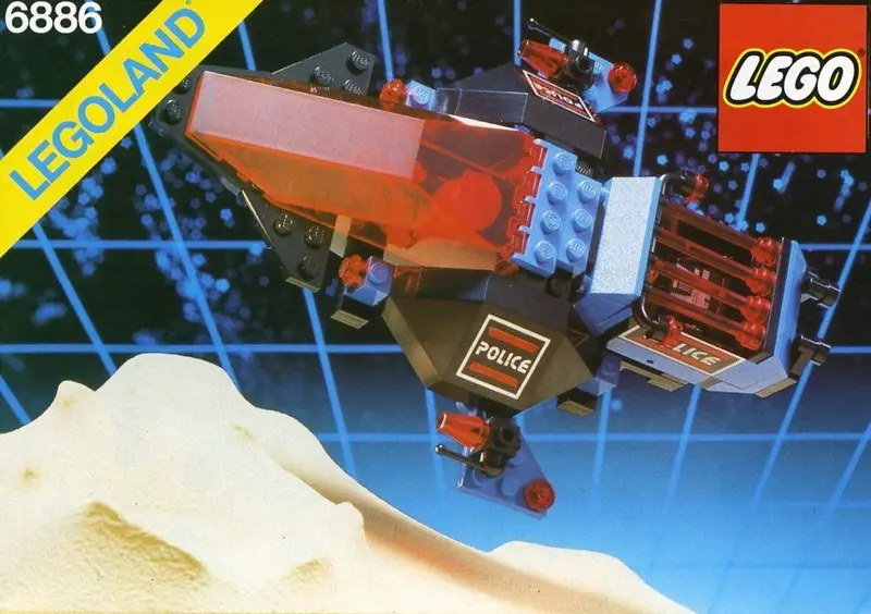 LEGO Space 6886 Galactic Peace Keeper set
