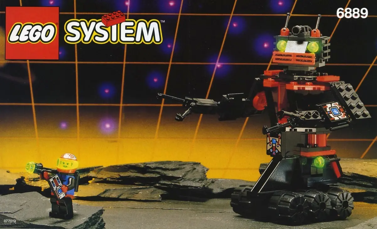 LEGO Space 6889 Recon Robot set