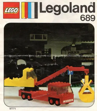 LEGO LEGOLAND 689 Grabber set