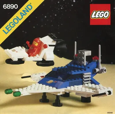 LEGO Space 6890 Cosmic Cruiser set
