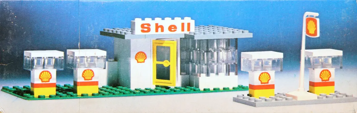 LEGO LEGOLAND 690 Shell Garage set