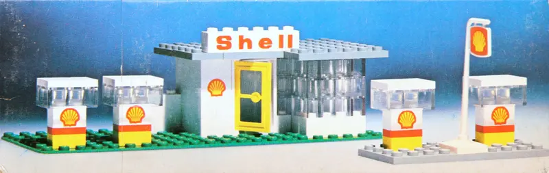LEGO LEGOLAND 690 Shell Garage set