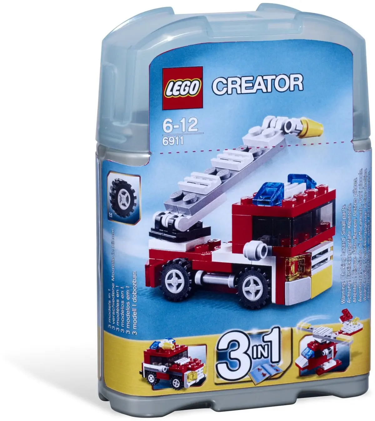 LEGO Creator 6911 Mini Fire Truck set, image 2