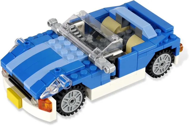 LEGO Creator 6913 Blue Roadster set