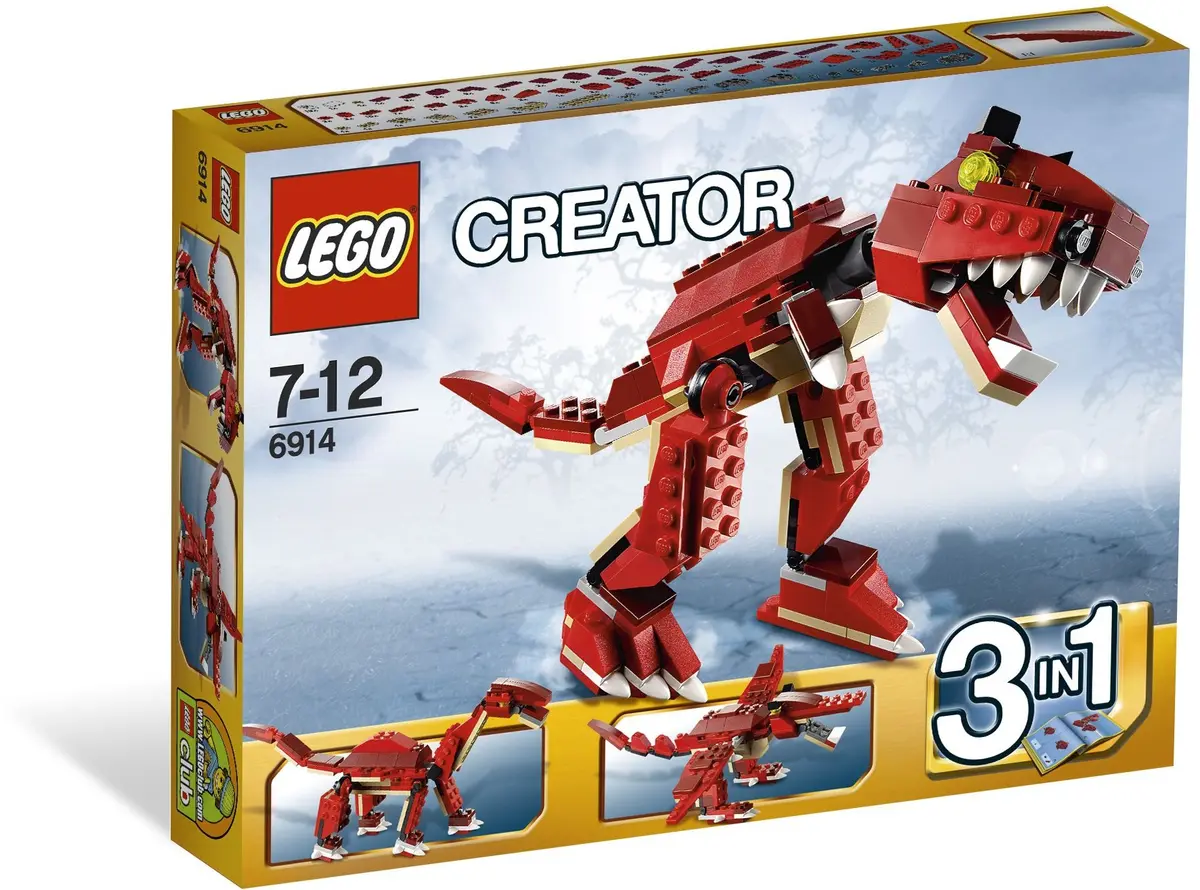 LEGO Creator 6914 Prehistoric Hunters set, image 2