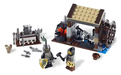 LEGO Castle 6918 Blacksmith Attack set, image 2
