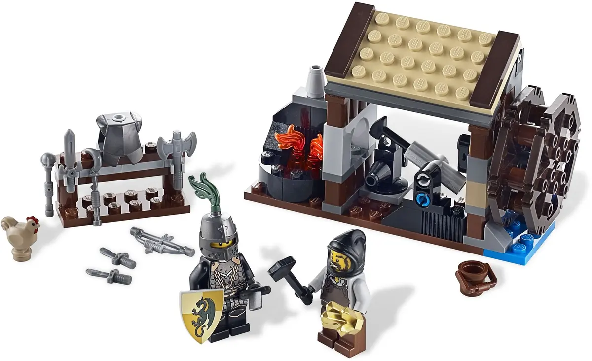 LEGO Castle 6918 Blacksmith Attack set
