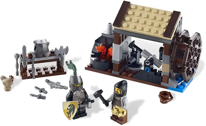 LEGO Castle 6918 Blacksmith Attack set