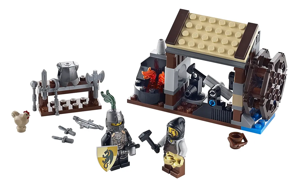 LEGO Castle 6918 Blacksmith Attack set, image 3