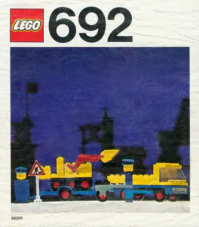 LEGO LEGOLAND 692 Road Repair Crew set