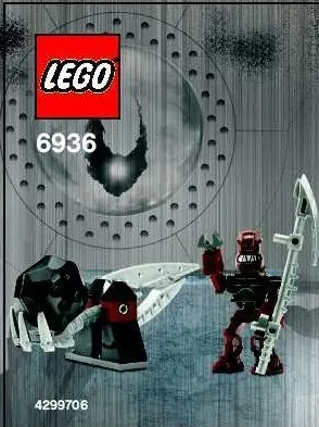 LEGO Bionicle 6936 Piraka & Catapult set